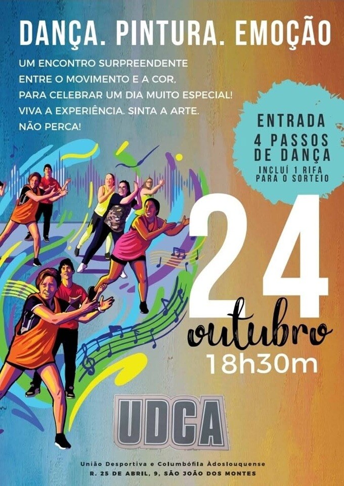 Dança. Pintura. Emoção
