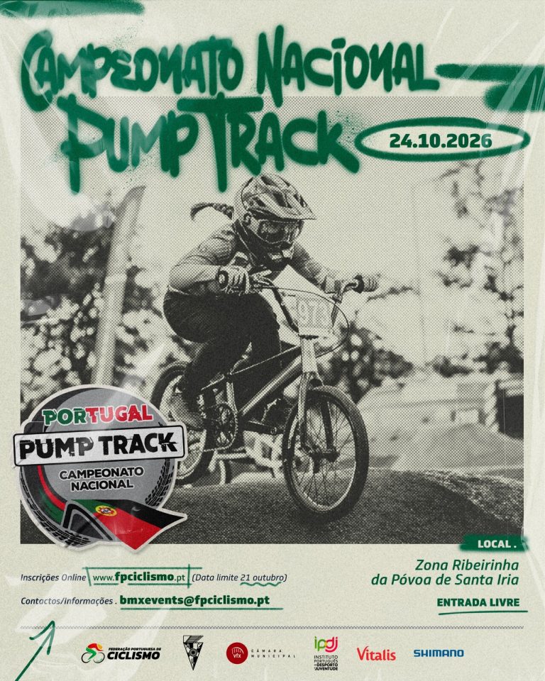 Município acolhe Campeonato Nacional de Pump Track