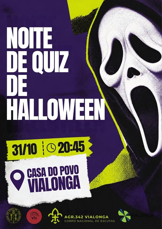 Noite de Quiz de Halloween