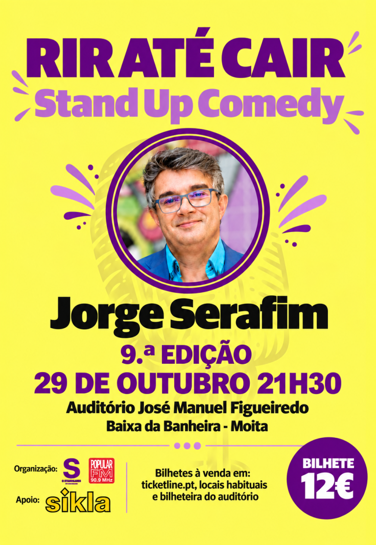 RIR ATÉ CAIR com Jorge Serafim